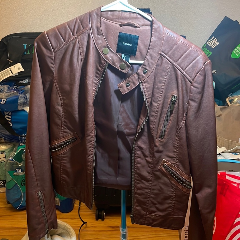 Brown Leather jacket